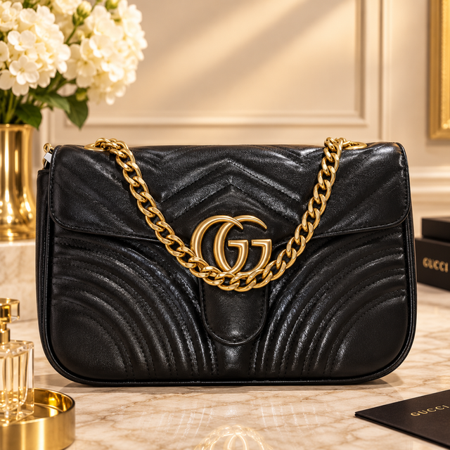 Marmont Matelassé Chain Shoulder Bag